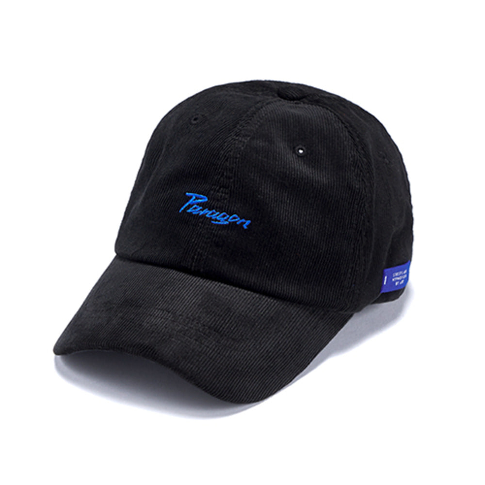 [스티그마] PARAGON CORDUROY BASEBALL CAP - BLACK