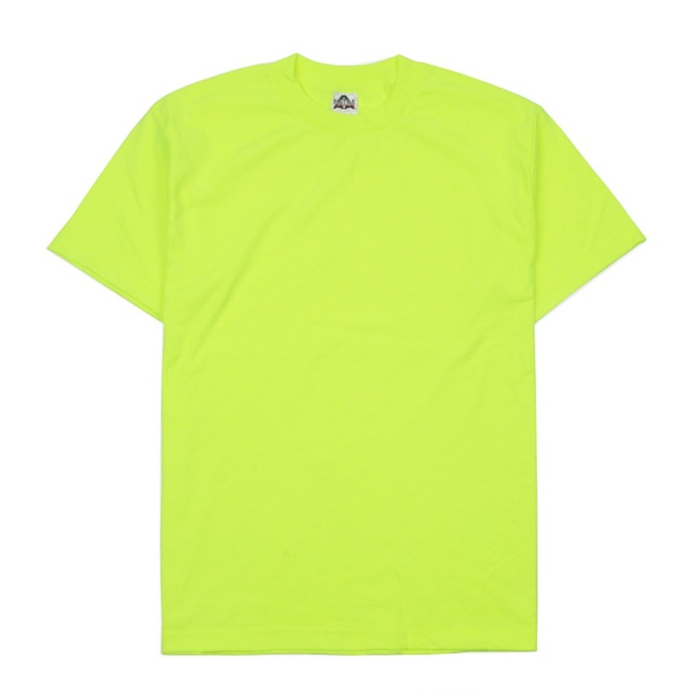 [트리플에이] AAA (1301) Adult Short Sleeve Tee - Safety Green