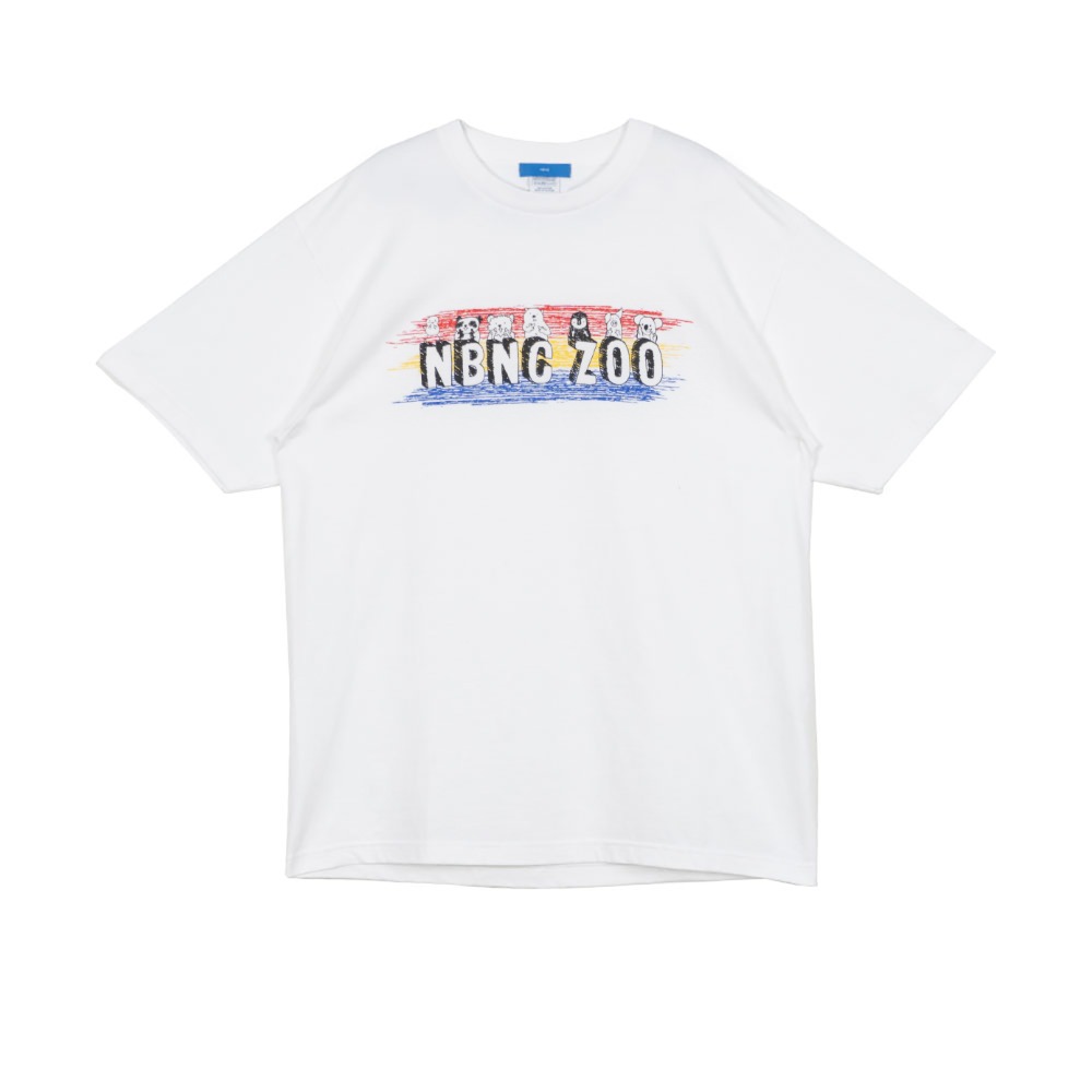 [엔비엔씨] Zoo T-Shirts - White