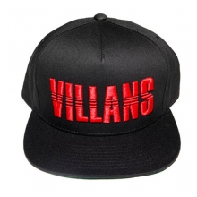 [빌란스]Villans Dashed Snapback - Black/Red