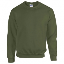 [길단] Classic Fit Adult Crewneck Sweatshirt - Military Green