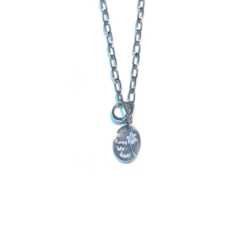 [하와] Flower tokeul necklace