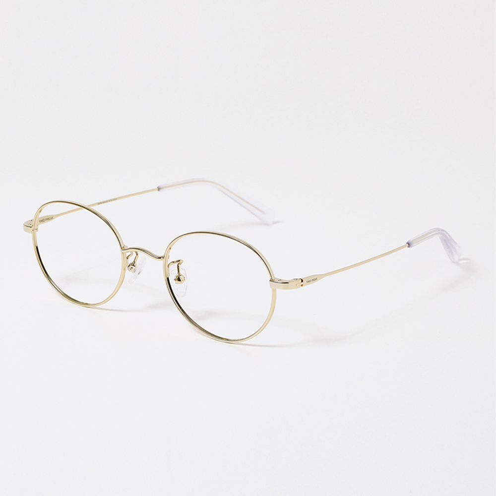 [티미드프리크] 퓨니 골드 티타늄 안경