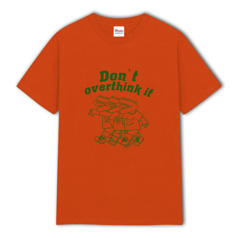 [키매] Don&#039;t overthink it half t-shirt