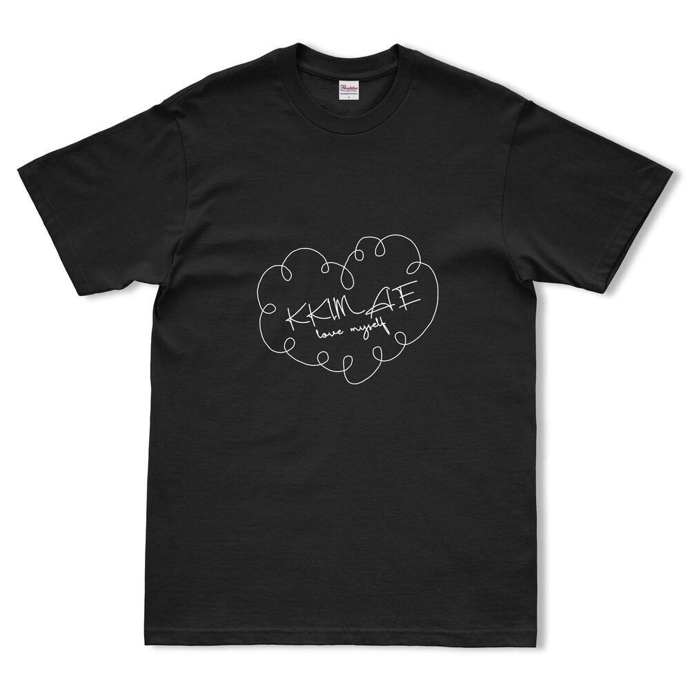 [키매] doodle half t-shirt