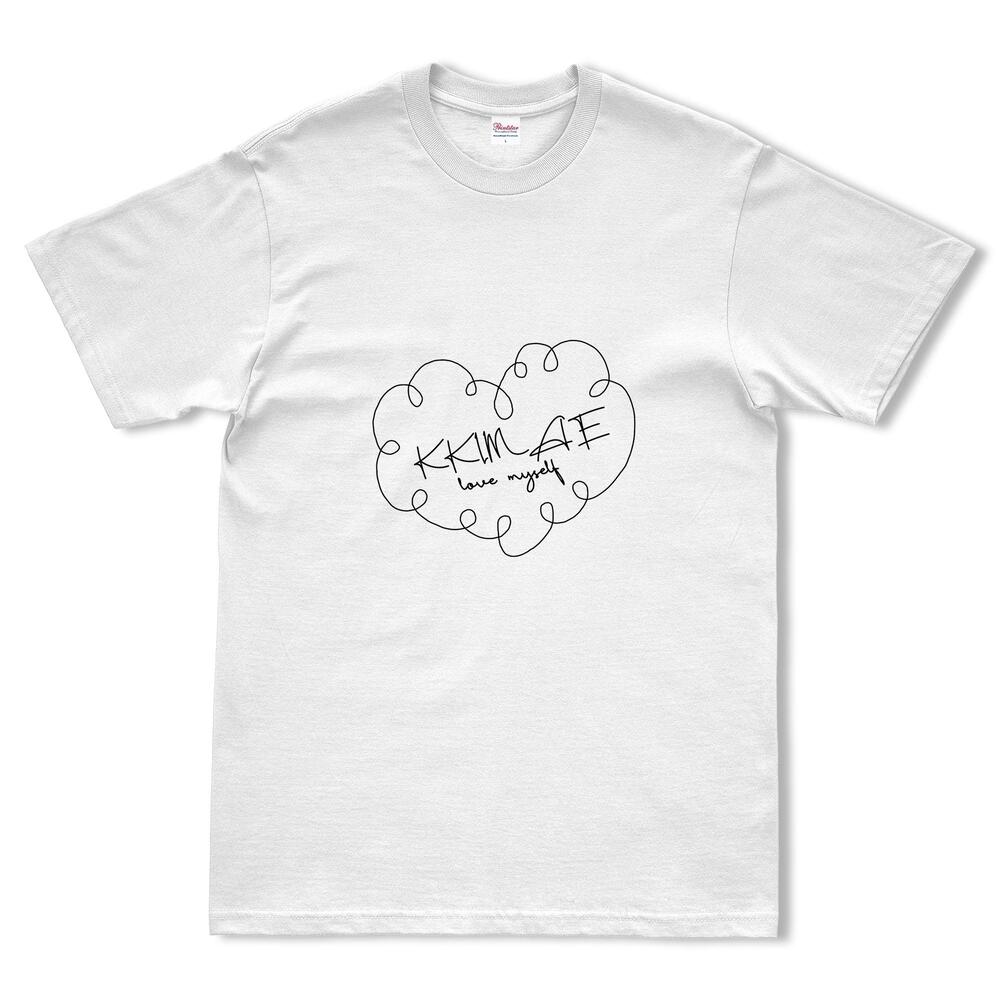 [키매] doodle half t-shirt