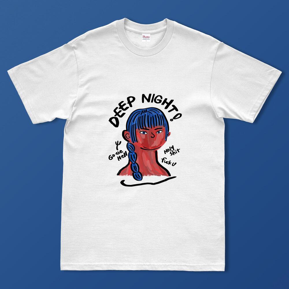 [키매] DEEP NIGHT! half t-shirt