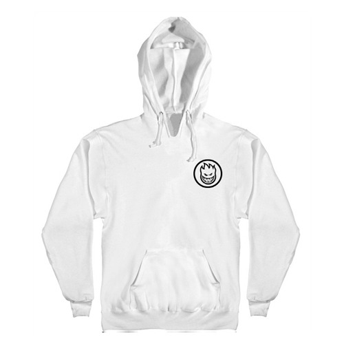[스핏파이어] CLASSIC SWIRL Pullover Hooded Sweatshirt - WHITE / BLACK Prints