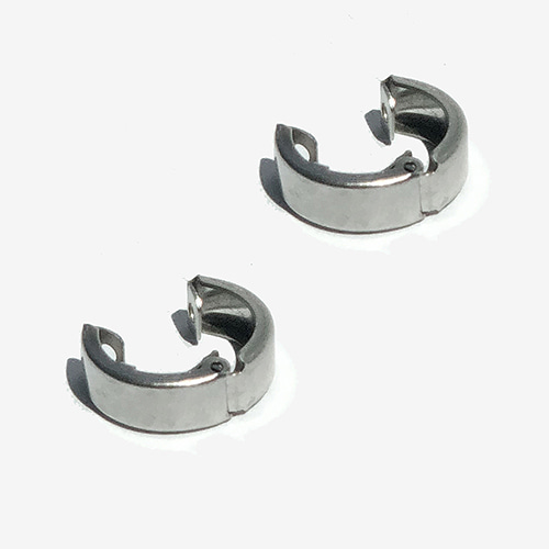 [러쉬오프] Surgical Steel Bold Fake Earring / 볼드 페이크 귀걸이 (귀찌)