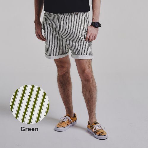 [스테이지 네임] STRIPE shorts_GREEN