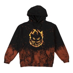 [스핏파이어] 451 Pullover Hooded Sweatshirt - BLACK ACID WASH 53110059B