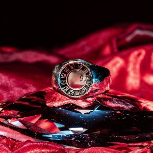 [두프] Hole Ring - Silver