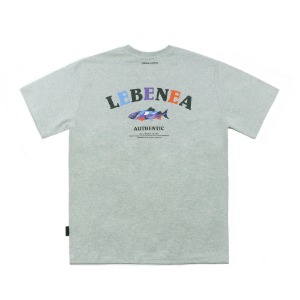 [레베니아] Original Salmon T-shirt_Gray