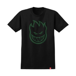 [스핏파이어] BIGHEAD S/S T-Shirt - BLACK/DK GREEN 51010001GV