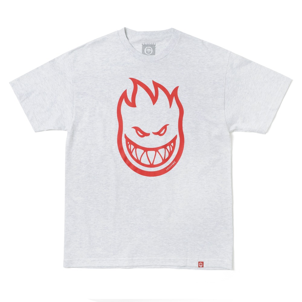 [스핏파이어] BIGHEAD S/S T-Shirt - ASH/RED 51010001HG