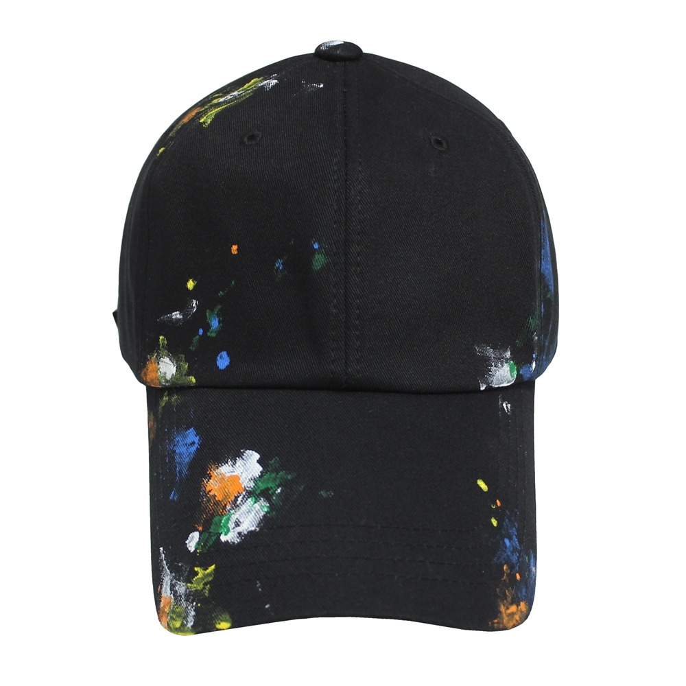 [런디에스] painting overfit cap (black)