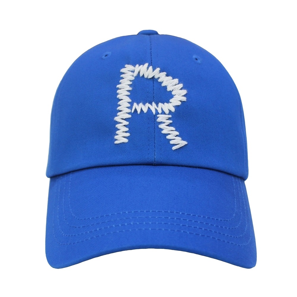 [런디에스] R logo overfit cap (blue)