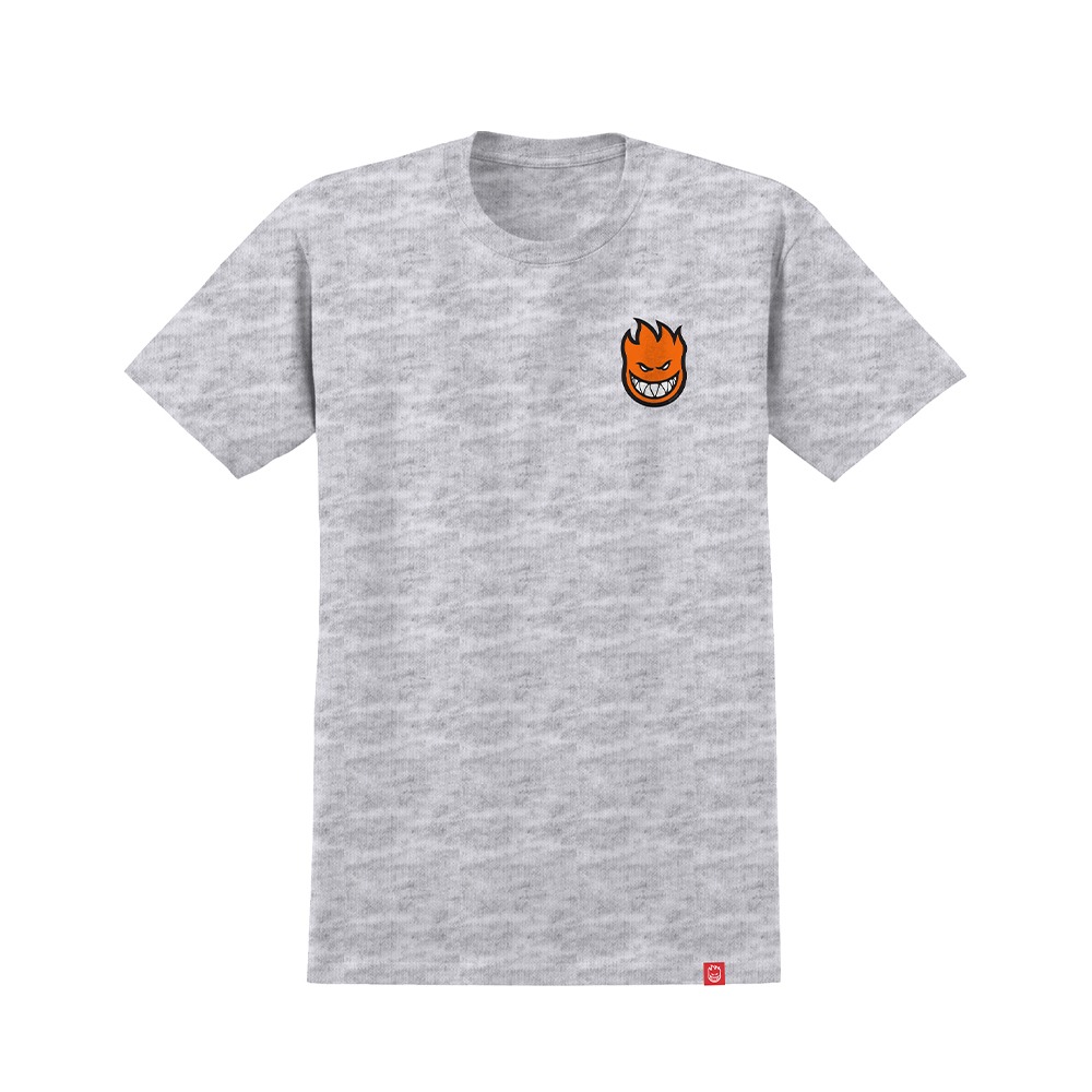 [스핏파이어] LIL BIGHEAD FILL S/S T-Shirt - ASH (ORANGE Print) 51010388AL