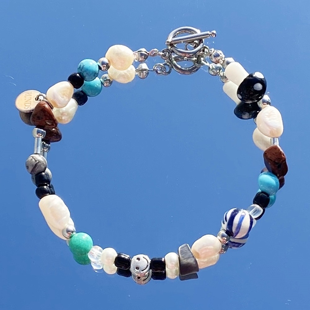 [런디에스] multi beads bracelet 03
