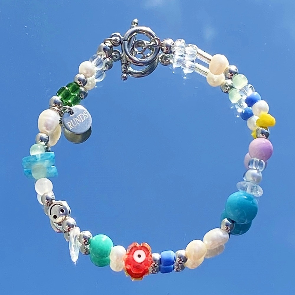 [런디에스] multi beads bracelet 02