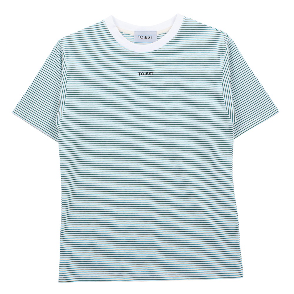 [토이에스트] Stripe t-shirt green